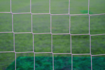 Soccer net detail
