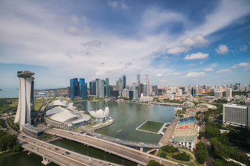 Fototapeta na wymiar Landscape of Singapore city