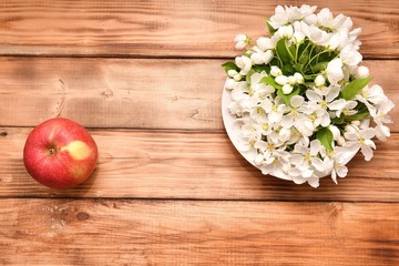 Apple blossom and Apple