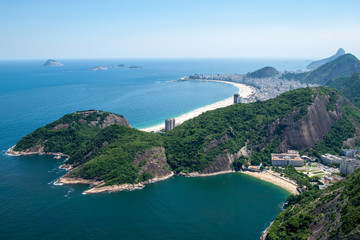 Fototapeta na wymiar リオデジャネイロの海岸線