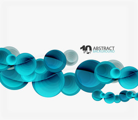 Circle vector background