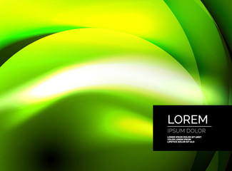 Shiny vector silk wave abstract background