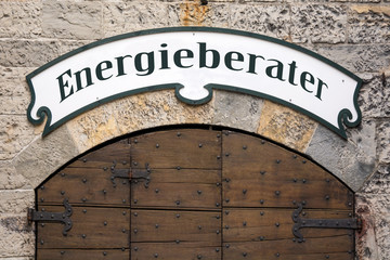 Schild 245 - Energieberater