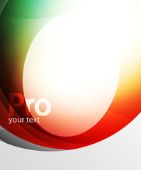 Abstract background, swirl wave line template