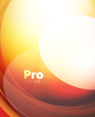 Shiny wave, glass futuristic hi-tech design. Vector abstract background