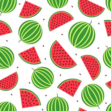 The Watermelons seamless pattern.