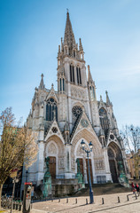 Fototapeta na wymiar Church of Our Lady in Laeken in Brussels
