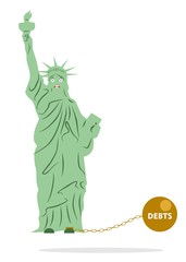 USA in debts