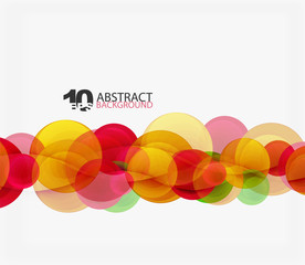 Circle vector background