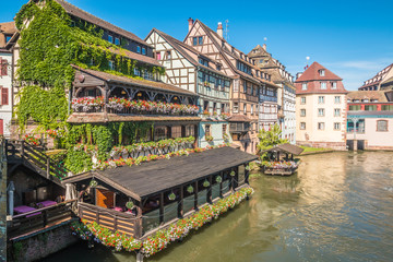 Petit France in Strasbourg city