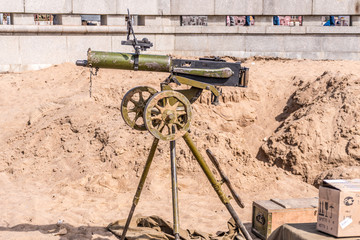 Machine gun of the Second World War