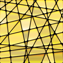 abstract vector stained-glass mosaic background
