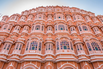 Fototapeta na wymiar The Palace of Winds in Jaipur India