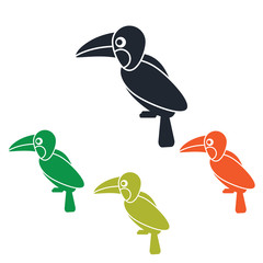 Toucan simple icon
