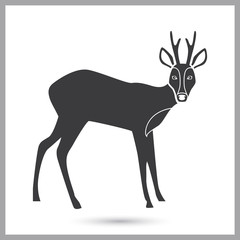 Antelope simple icon for web and mobile design