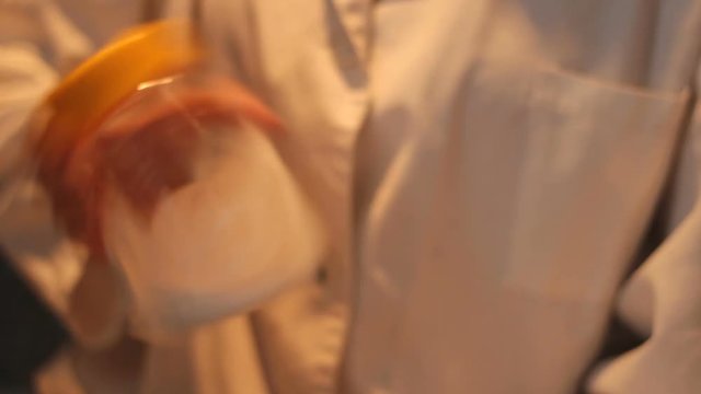 shaking and preparation of color