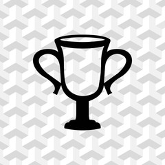 champions cup icon stock vector illustration flat design