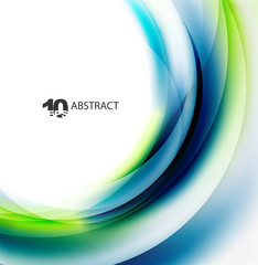 Smooth wave template