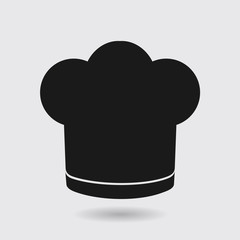 Chef hat sign icon. Hat cooking symbol.