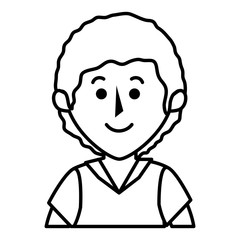 young father avatar character vector illustration design