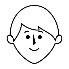 young father avatar character vector illustration design