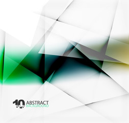 Fototapeta premium Hi-tech or business futuristic blurred template