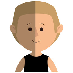 young father avatar character vector illustration design