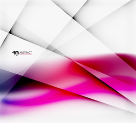 Hi-tech or business futuristic blurred template