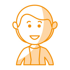 young father avatar character vector illustration design