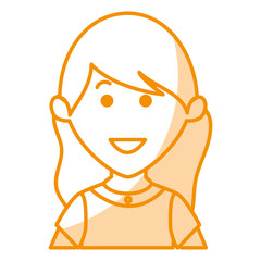 beautifull mother avatar character vector illustration design