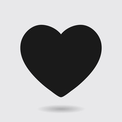 Valentine heart symbol. Sign of love. Enhance content rating.