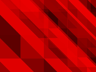 Abstract red background of triangles. Vector illustration. Eps 10