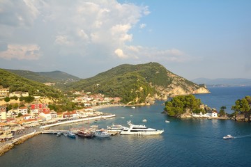 Naklejka premium Parga town Greece