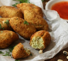 Akara - African black Eyed pea Fritters