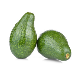 Avocado isolated on white background