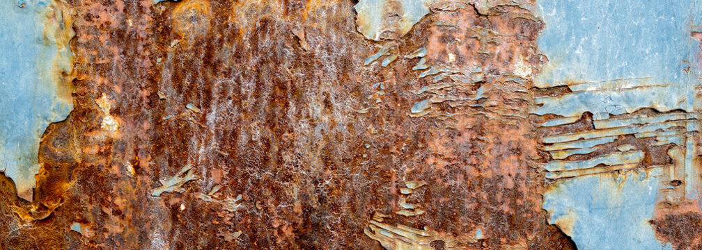 Rusty metal background