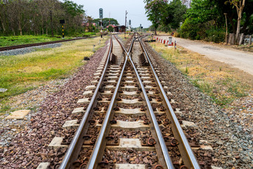 Railroad Track split .