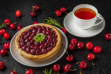 チェリーパイ　 Pie of the American cherry