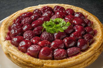 チェリーパイ　 Pie of the American cherry