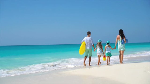 Family beach vacation