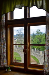 the view from castle window