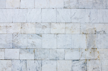 White bricks wall