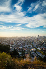 San Francisco at dusk