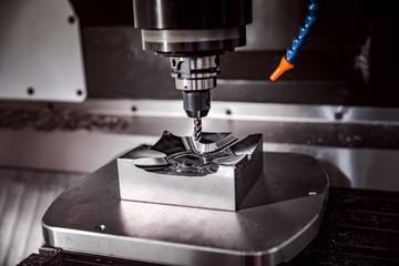 Metalworking CNC milling machine.