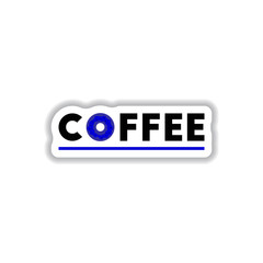 Label Frames and badges vector icon design collection coffee emblem