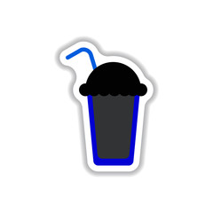 Label Frames and badges vector icon design collection coffee emblem coffee to go