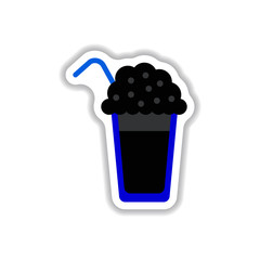 Label Frames and badges vector icon design collection coffee emblem coffee to go