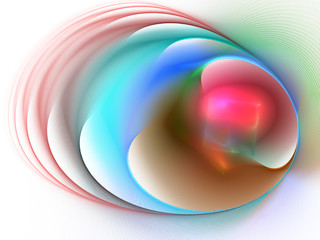 Abstract fractal background