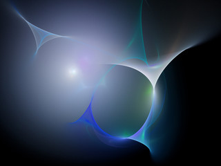 Abstract fractal background