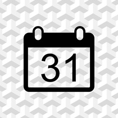 calendar icon stock vector illustration flat design